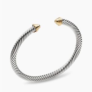 David Yurman Cable Classic Bracelet with 14K Gold